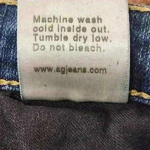 AG Adriano Goldschmied Low Rise Medium Wash Jeans - Picture 6 of 9